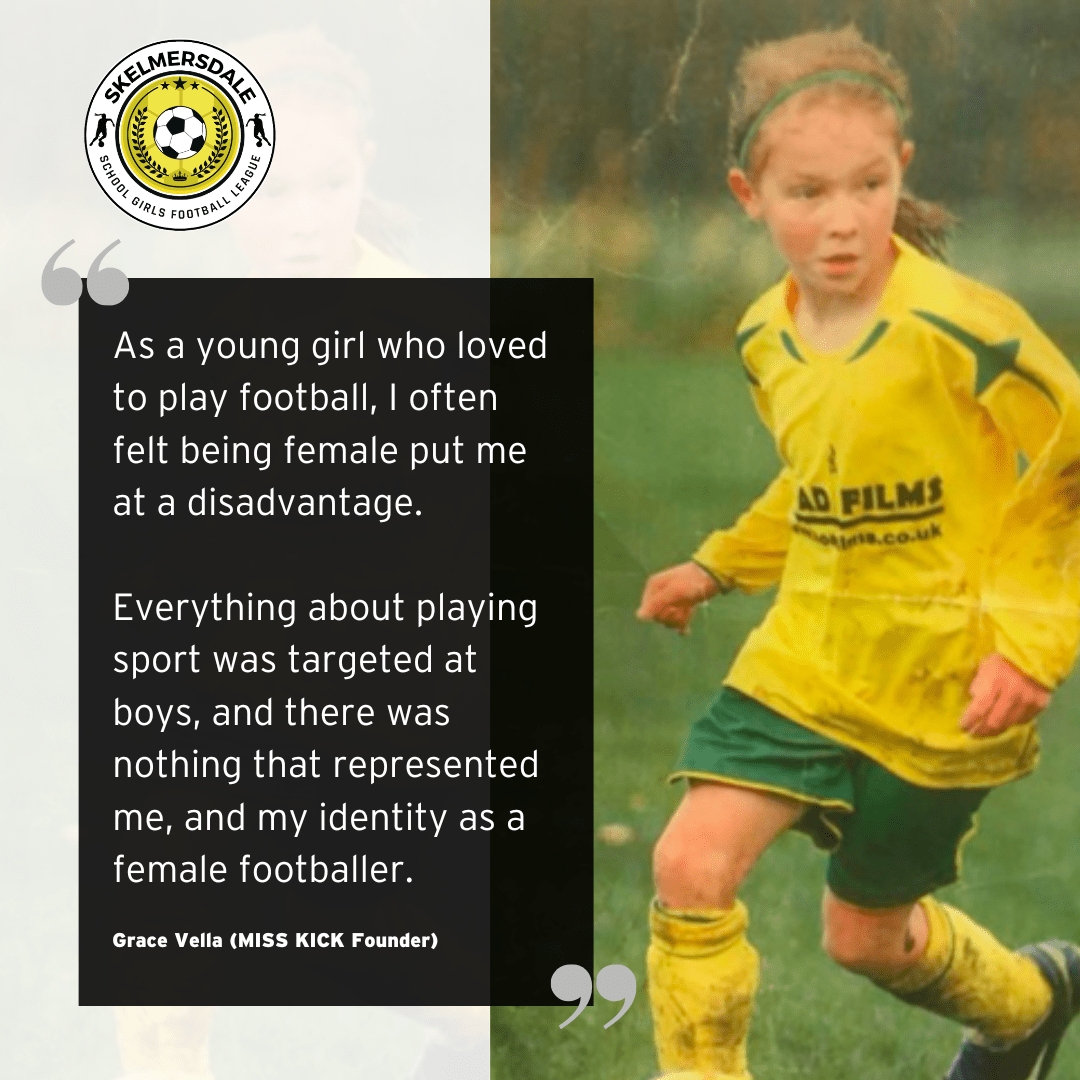 We're Proud To Support The Skelmersdale School Girls Football League! - MISS KICK