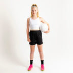 Annie Jnr Racer Top-White