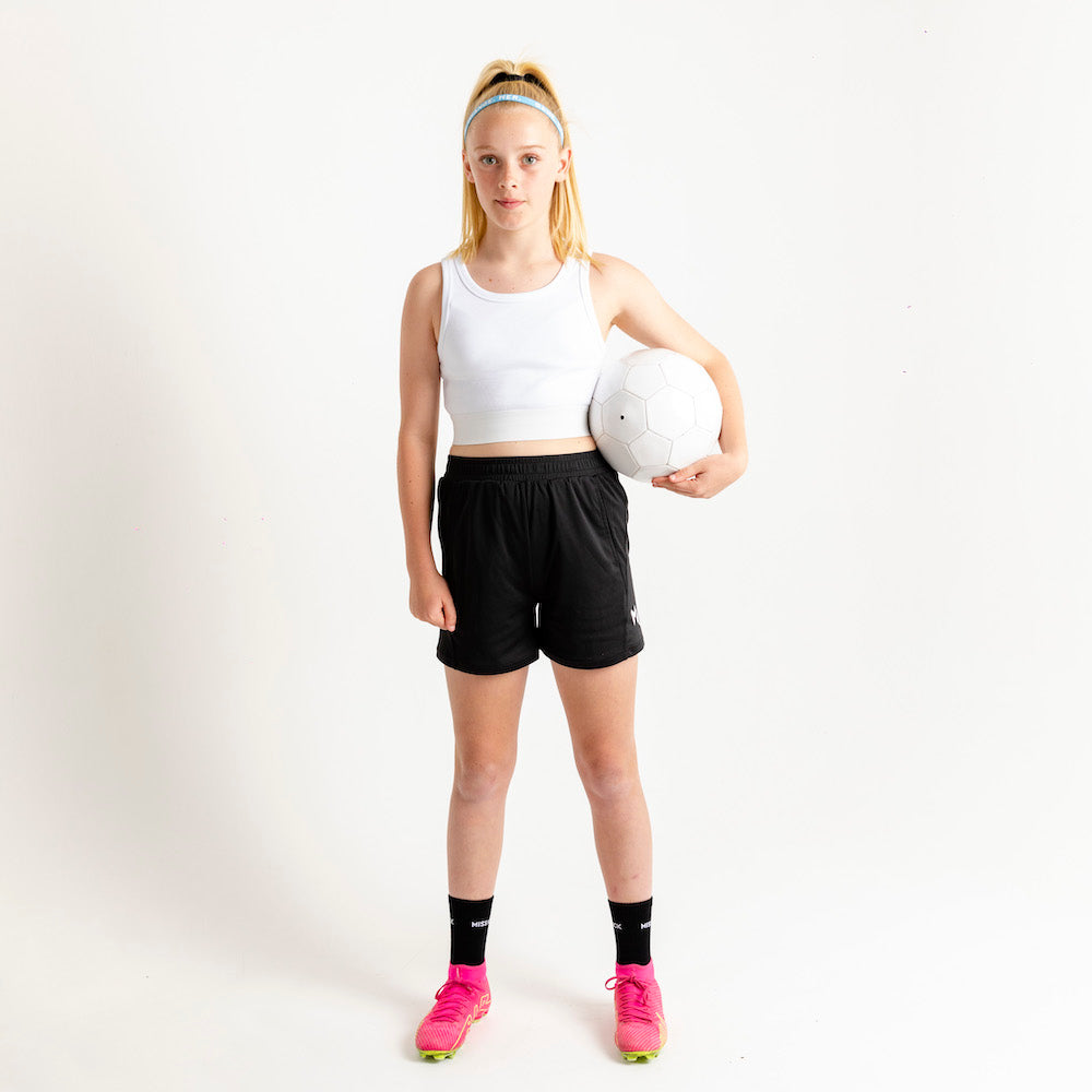 Annie Jnr Racer Top-White