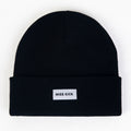 Miss Kick Beanie Hat - Black