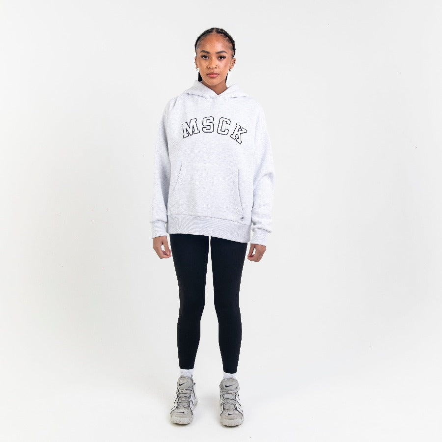 Nikita Hoodie-Light Grey Marl