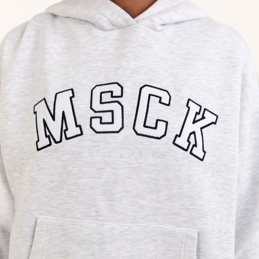 Nikita Hoodie-Light Grey Marl