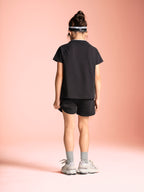 Courtney T-Shirt - Black/Off White
