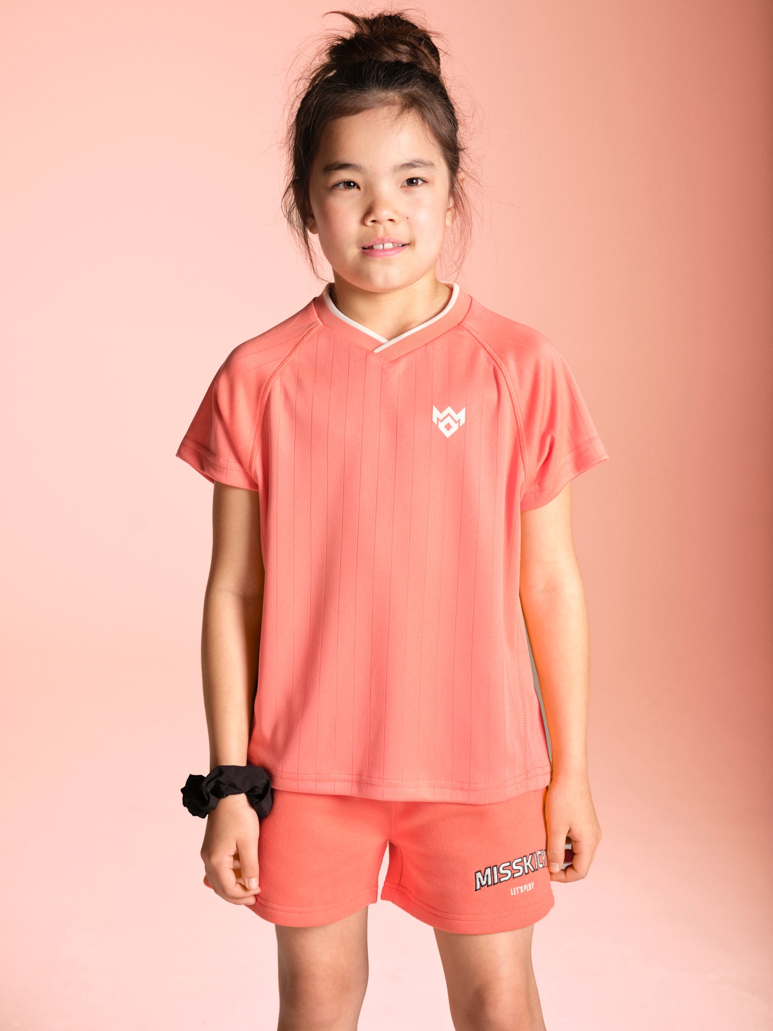 Isobelle T-Shirt - Coral/Off White