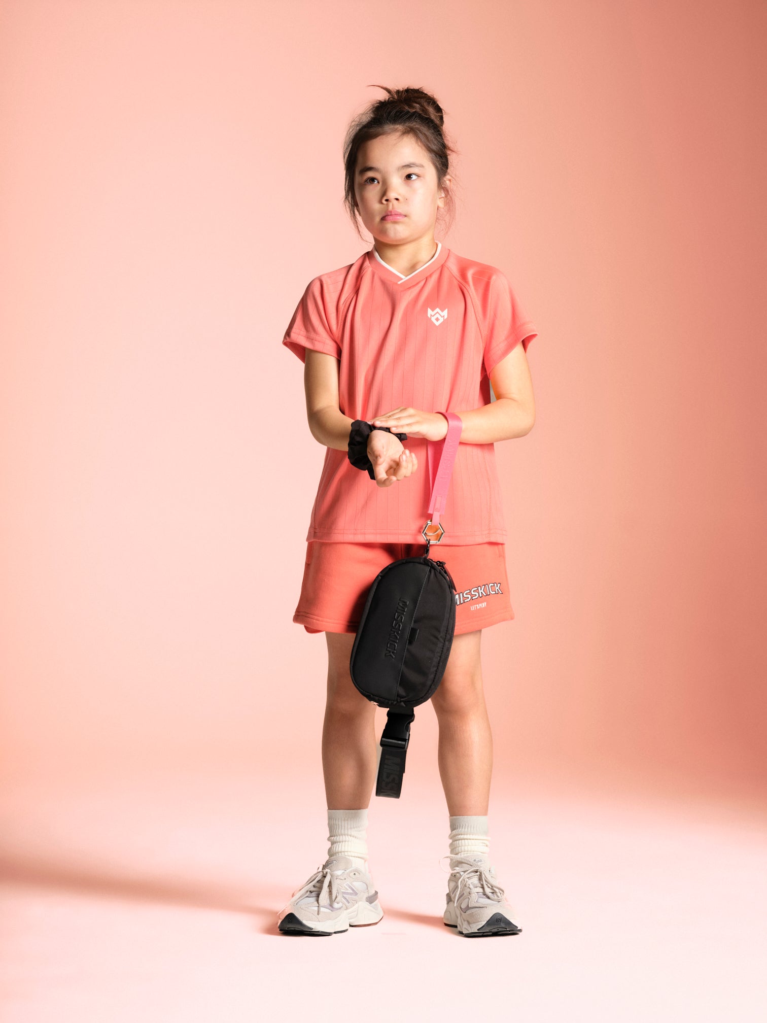 Isobelle T-Shirt - Coral/Off White