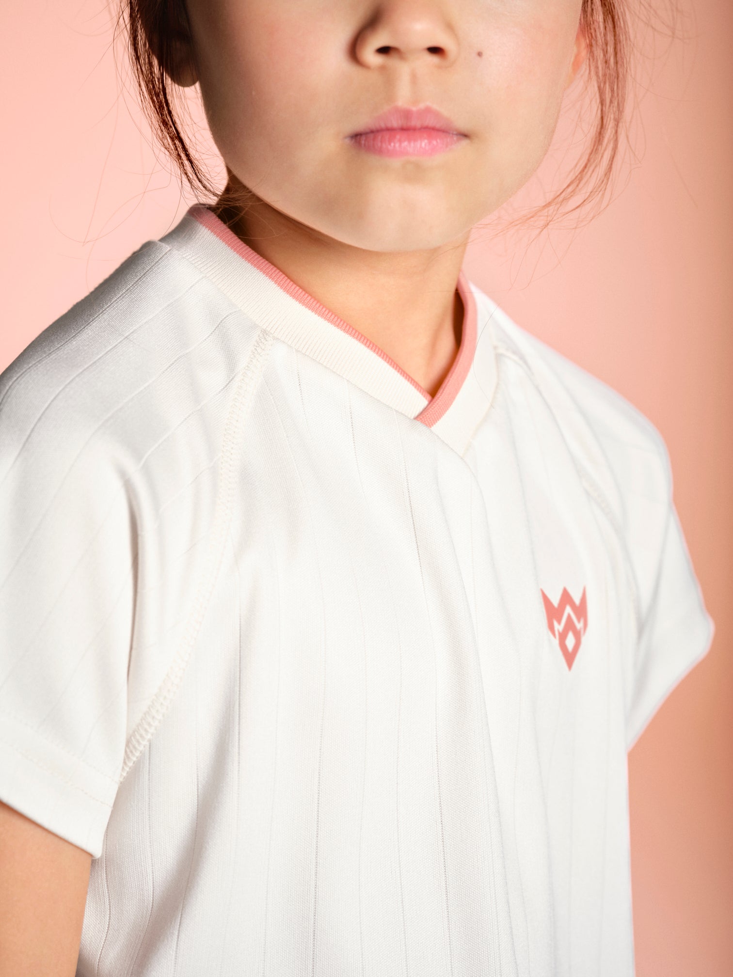 Isobelle T-Shirt - Off White/Coral