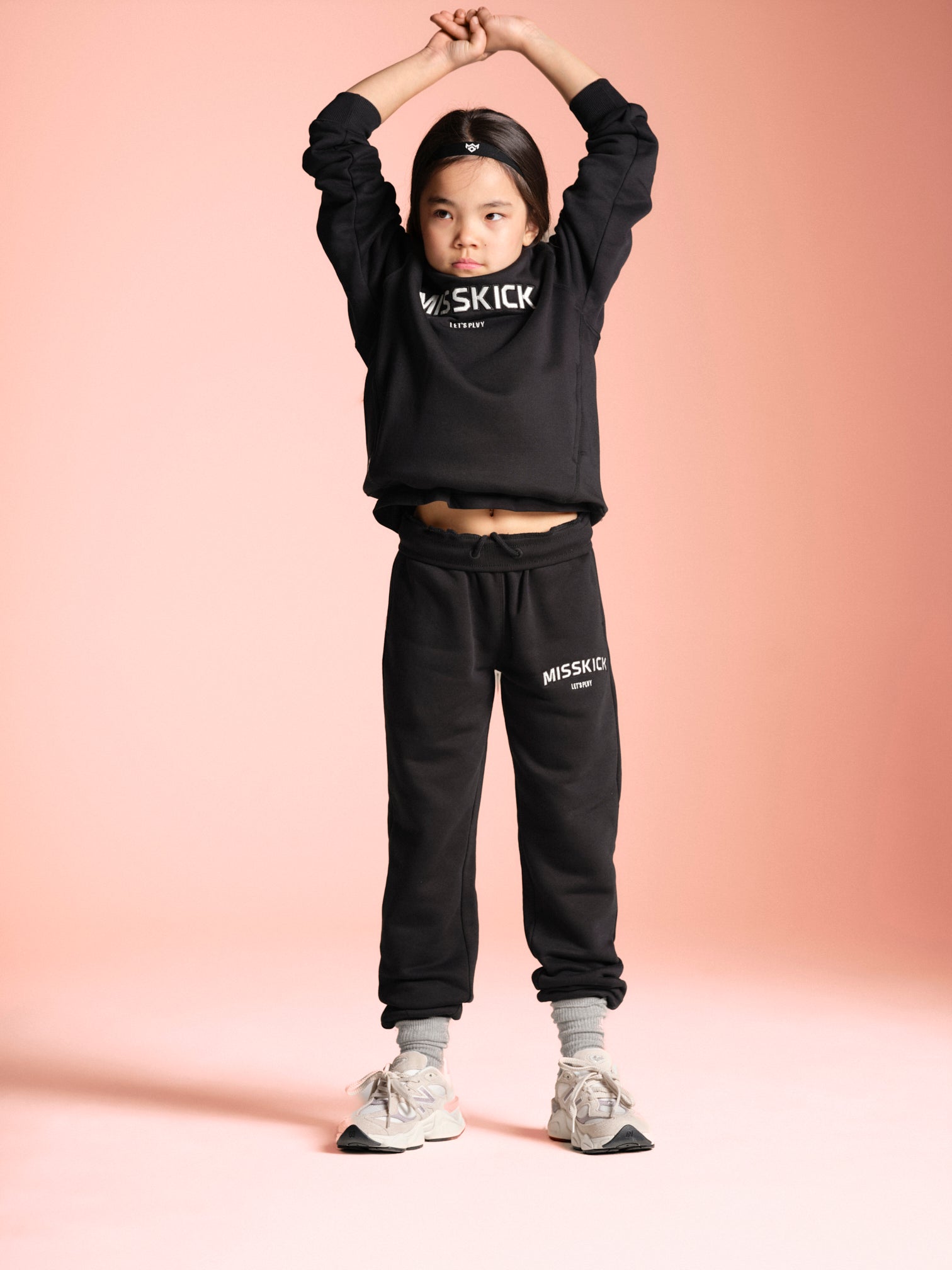 MissKick girls olivia jog pant black full body