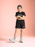 Misskick willow shorts black full outfit