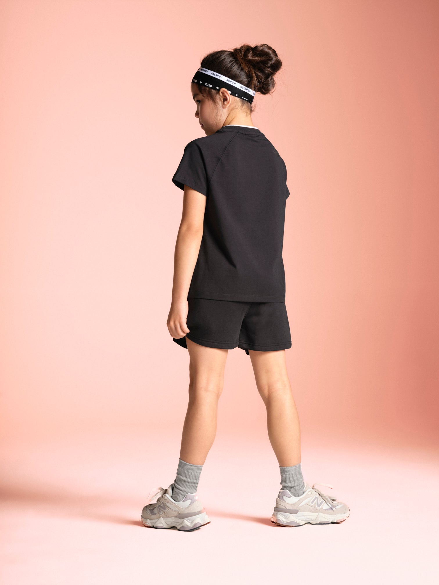 Misskick willow shorts black back