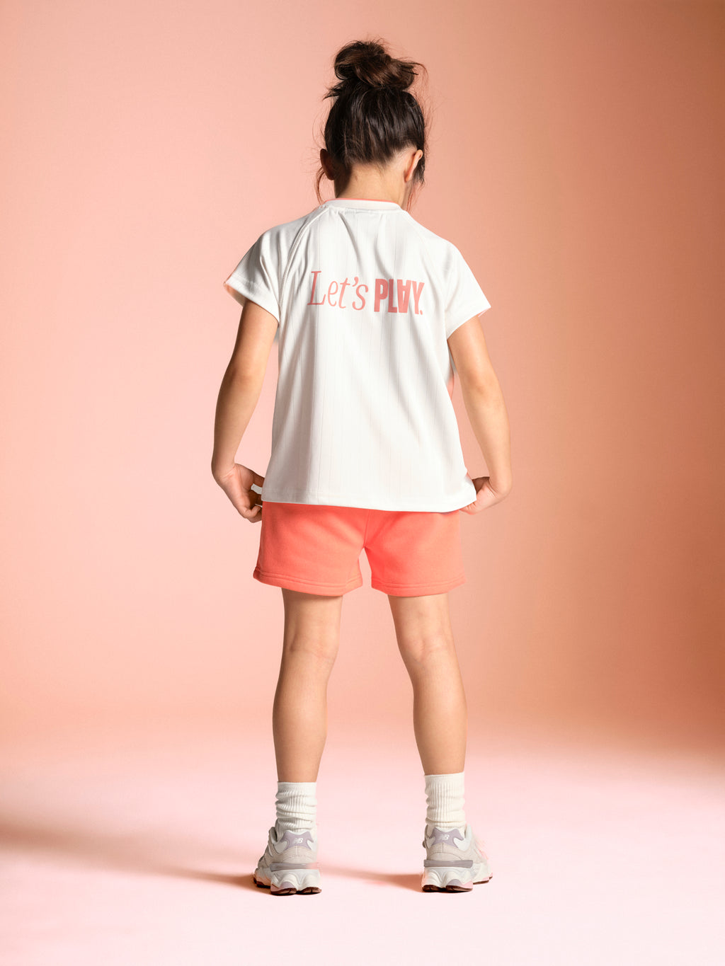 Misskick Willow Shorts Coral Back