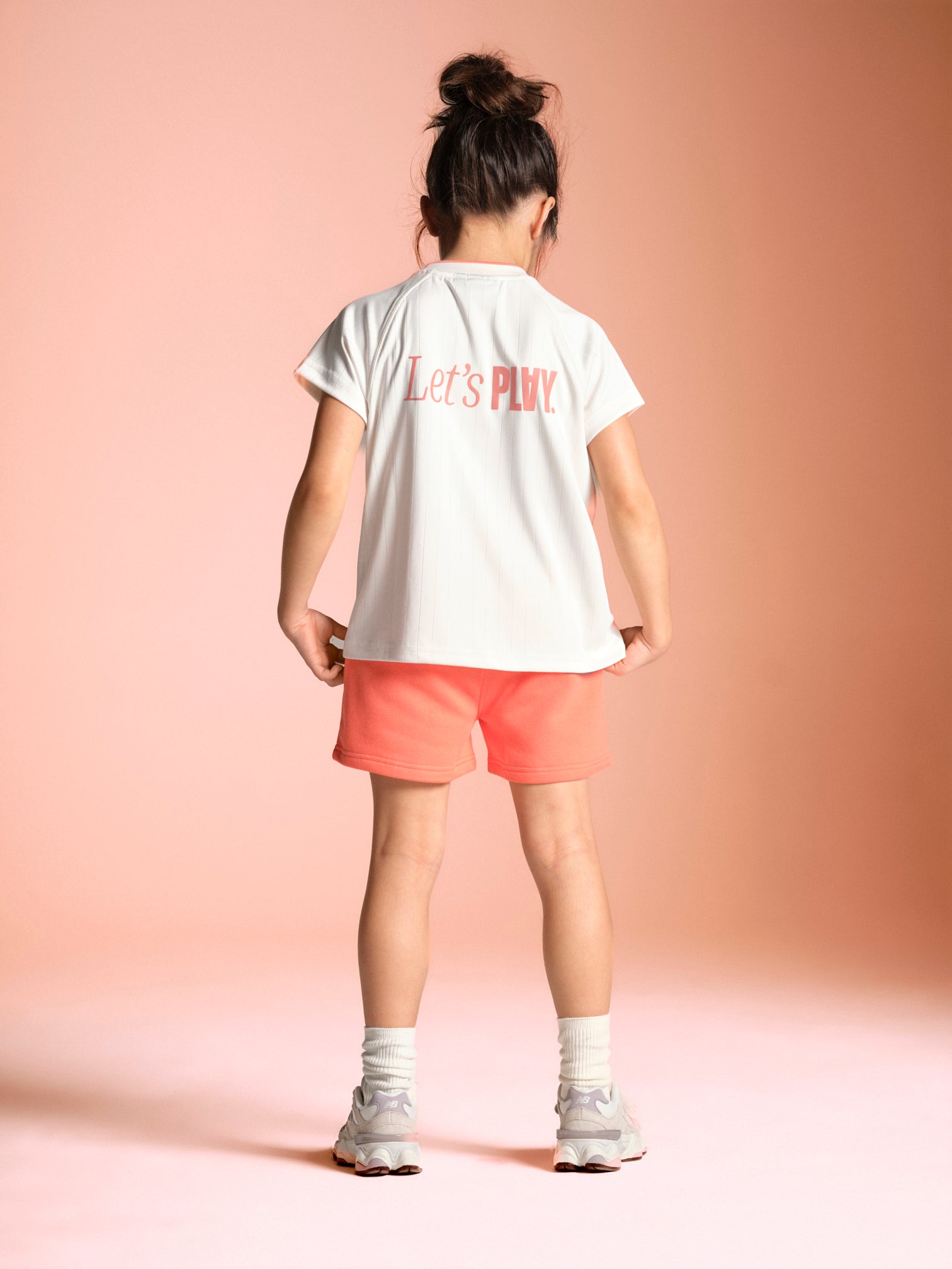 Misskick Willow Shorts Coral Back