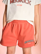 Misskick Willow Shorts Coral Detail