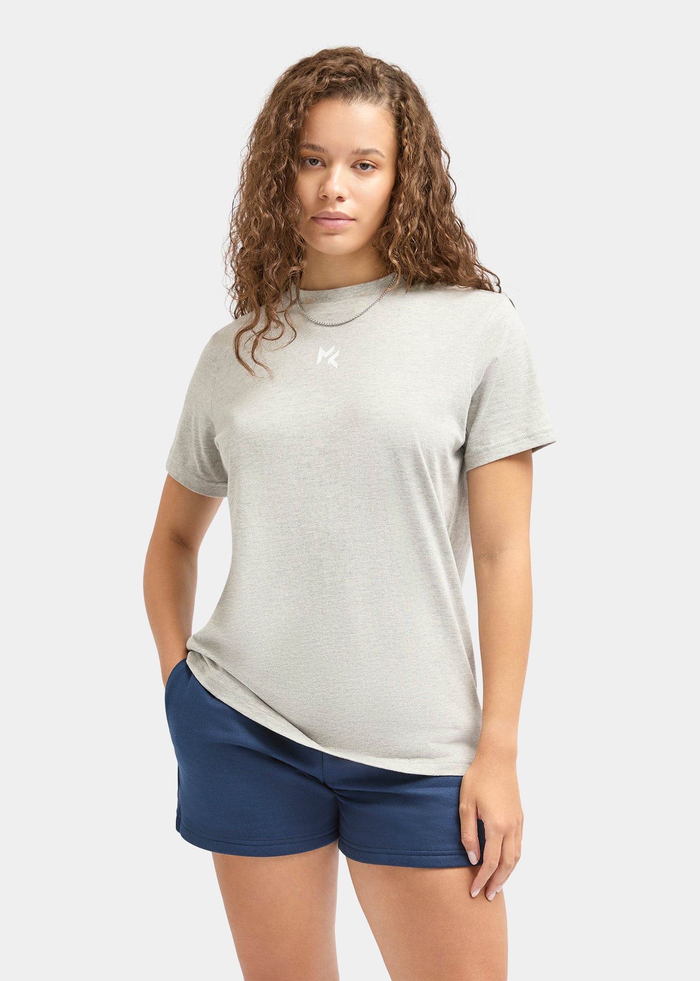 Jules T-Shirt Grey Marl