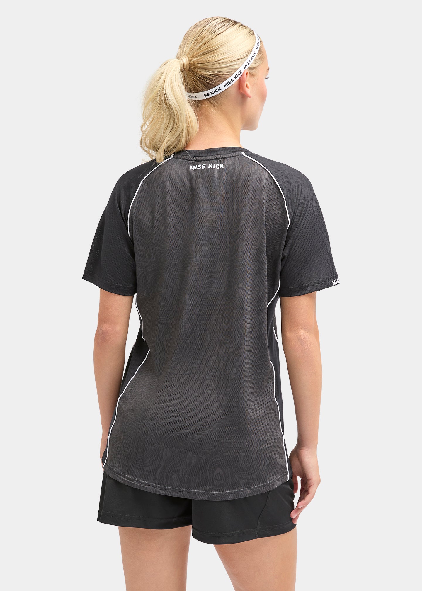 Laurel T-Shirt And Short Set Black