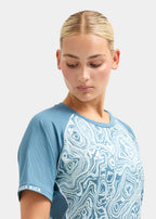 Laurel T-Shirt And Short Set Blue/Black