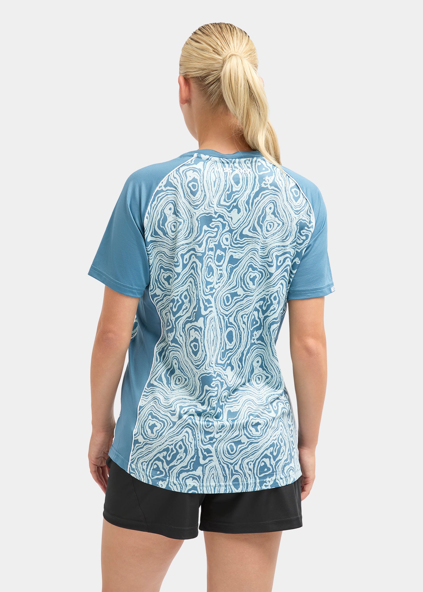 Laurel T-Shirt And Short Set Blue/Black