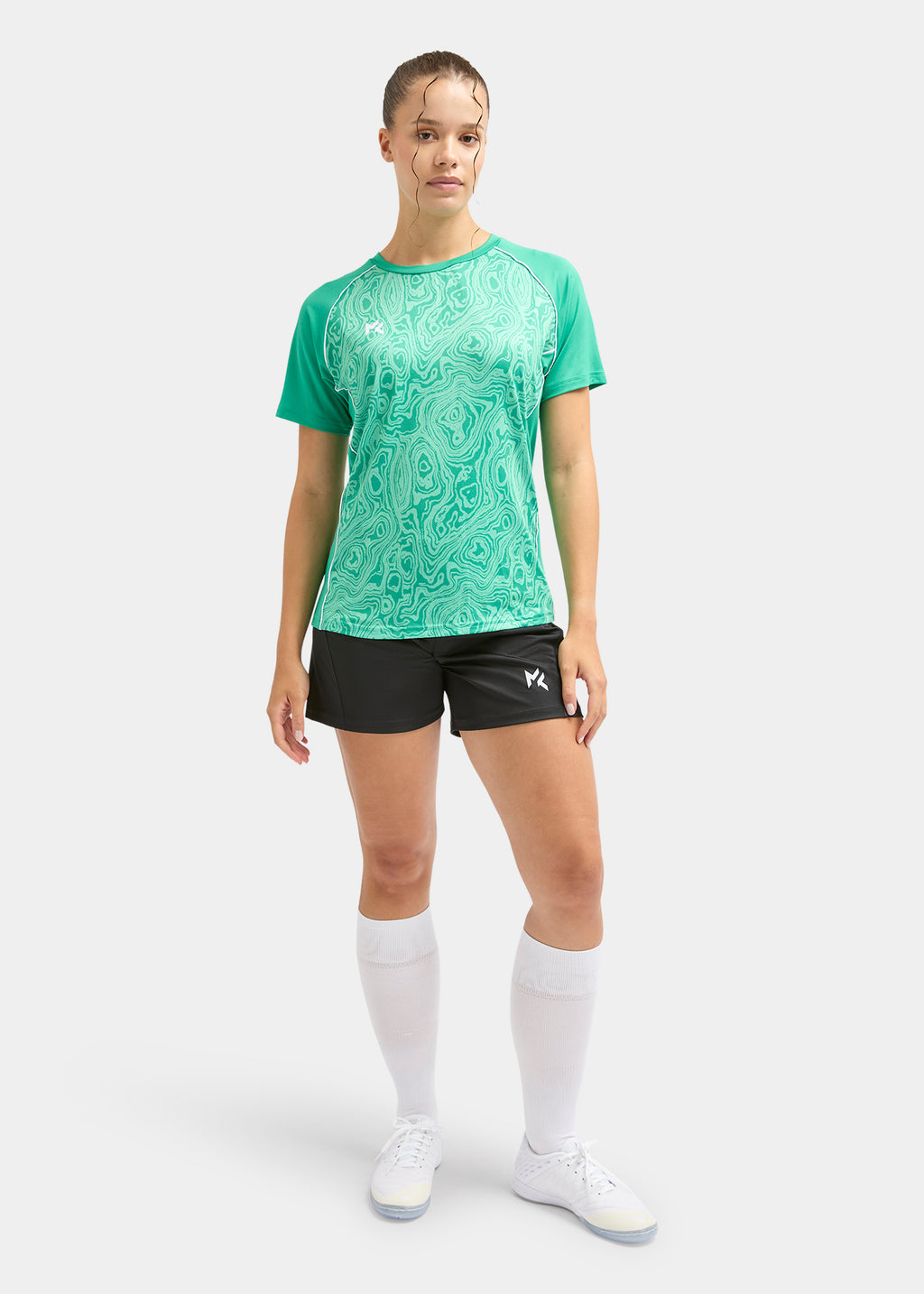 Laurel T-Shirt And Short Set Green/Black