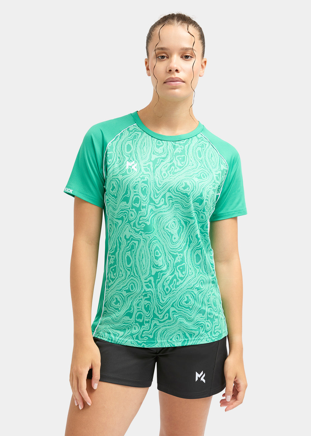 Laurel T-Shirt And Short Set Green/Black