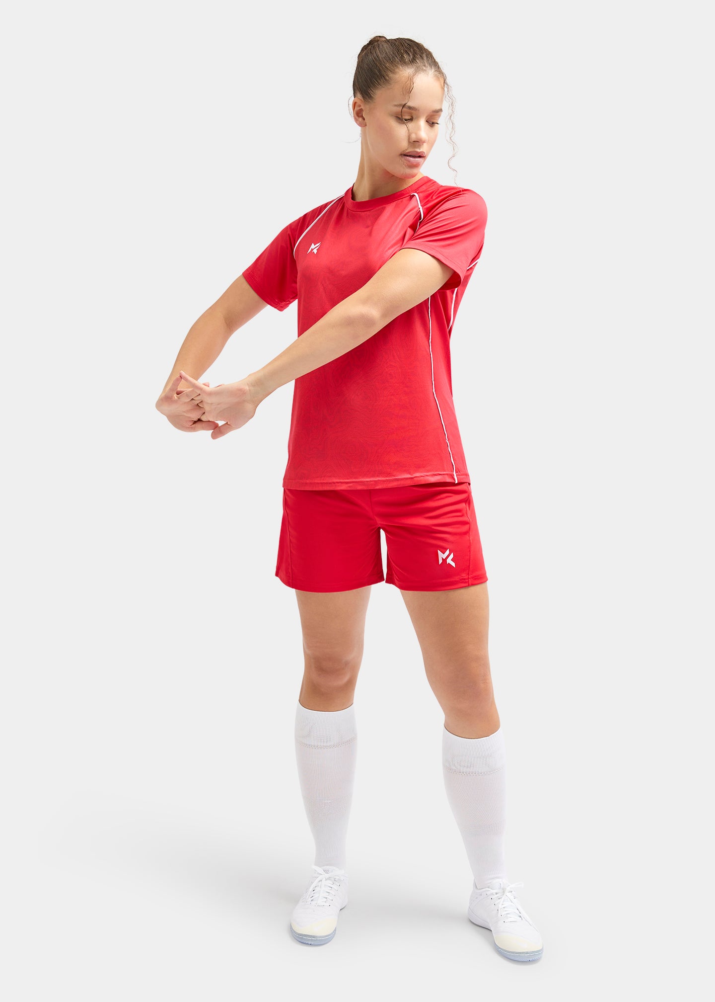 Laurel T-Shirt And Short Set Red
