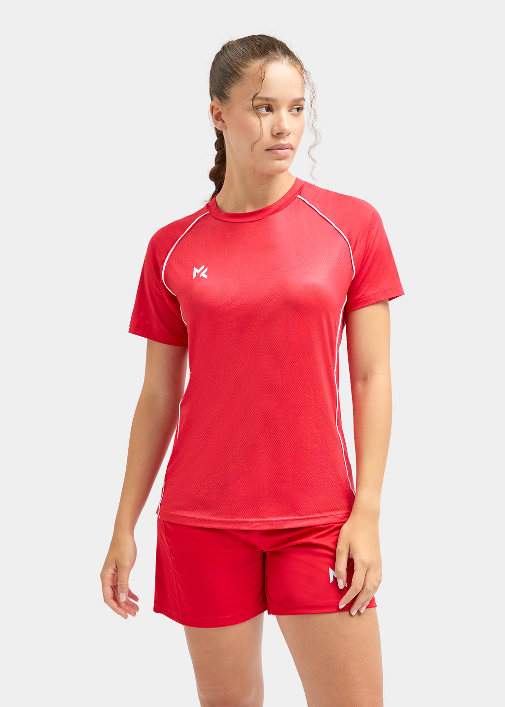 Laurel T-Shirt And Short Set Red