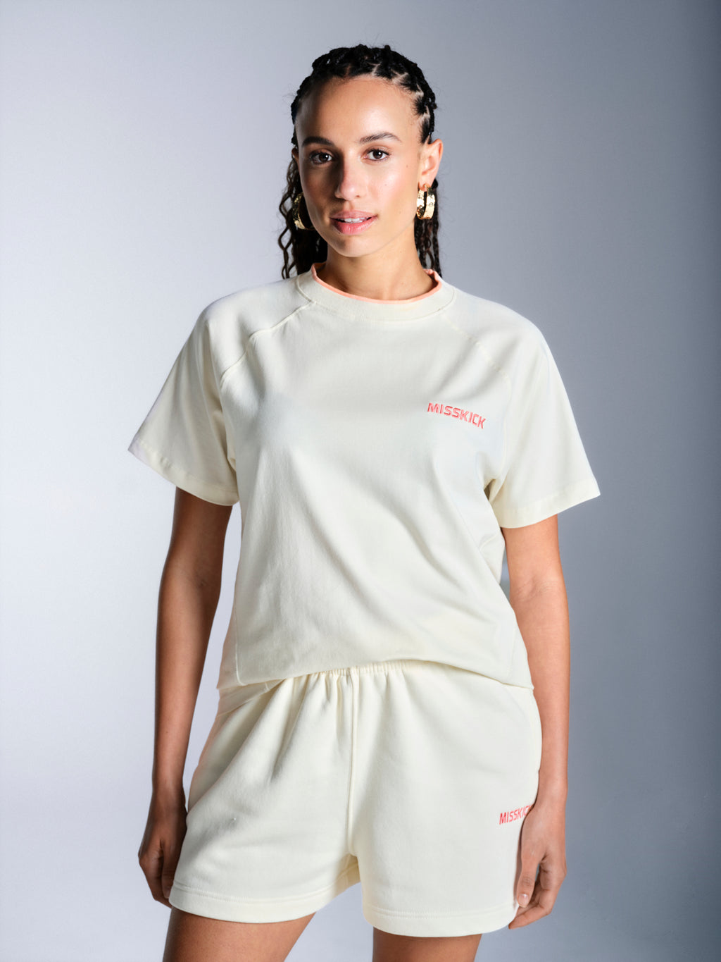 Arbitro T-Shirt - Off White/Peach