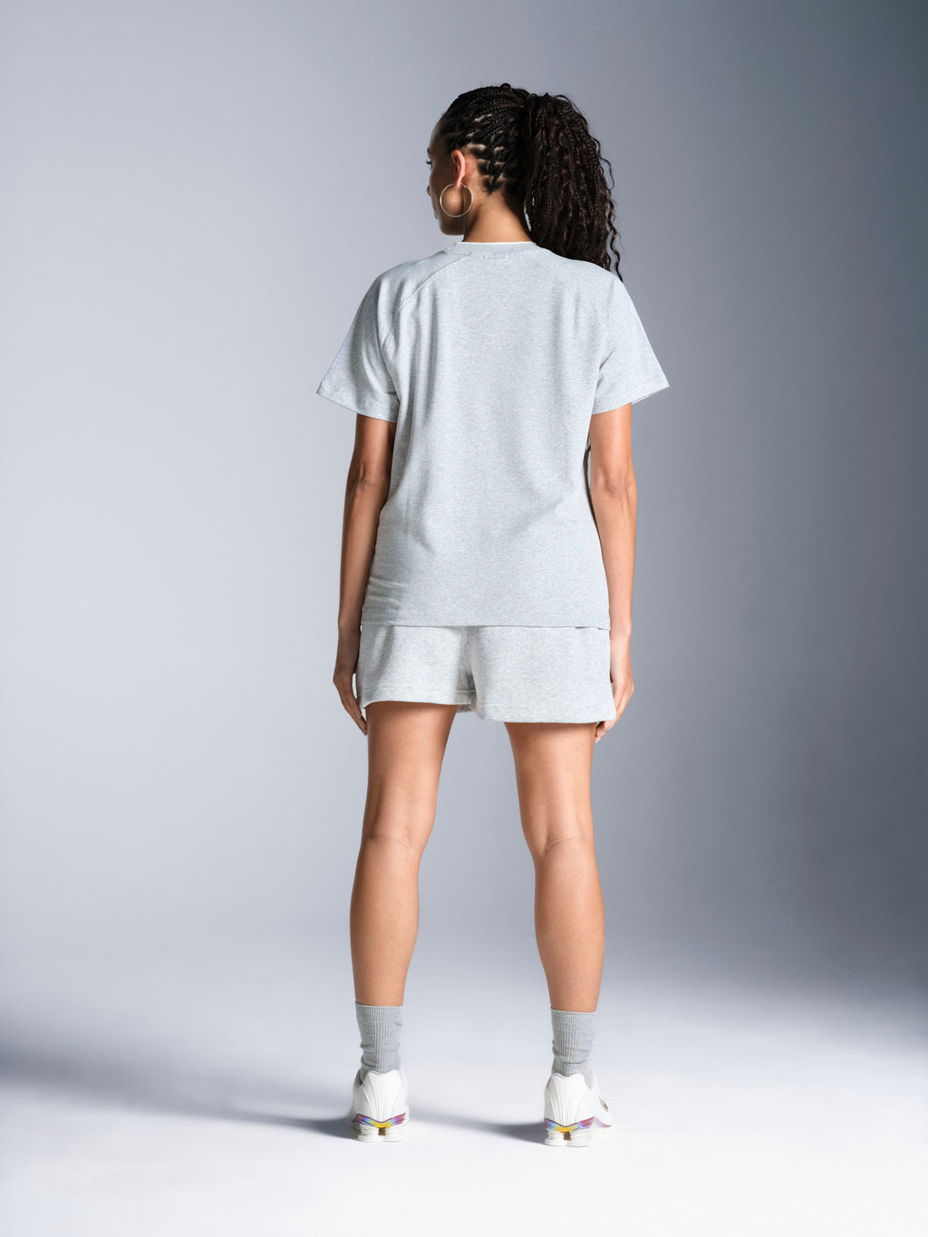 Campo Short - Light Grey Marl