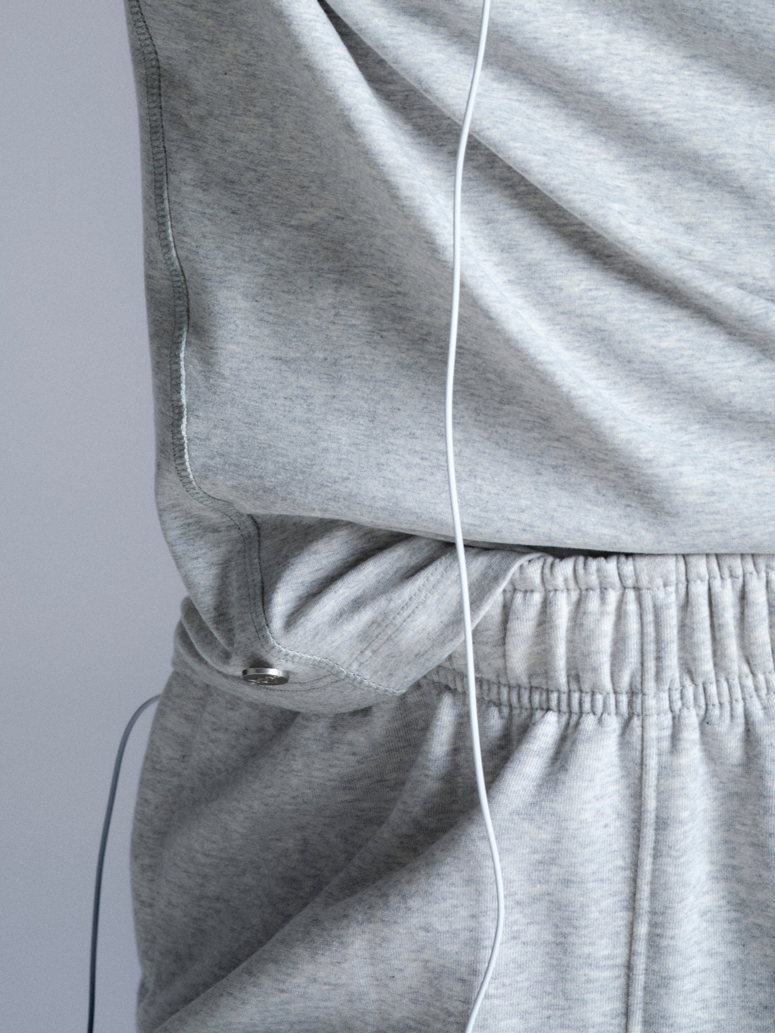Campo Short - Light Grey Marl