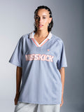 Kayla Football Jersey - Dusky Blue