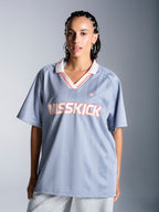 Kayla Football Jersey - Dusky Blue