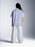 Kayla Football Jersey - Dusky Blue