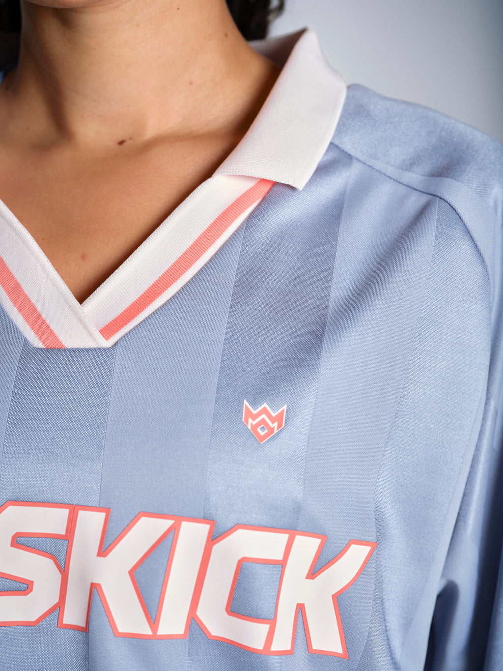 Kayla Football Jersey - Dusky Blue