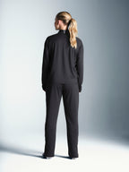 Calcia 1/4 Zip Top - Black
