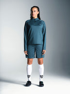 Calcia 1/4 Zip Top - Teal