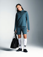 Calcia 1/4 Zip Top - Teal