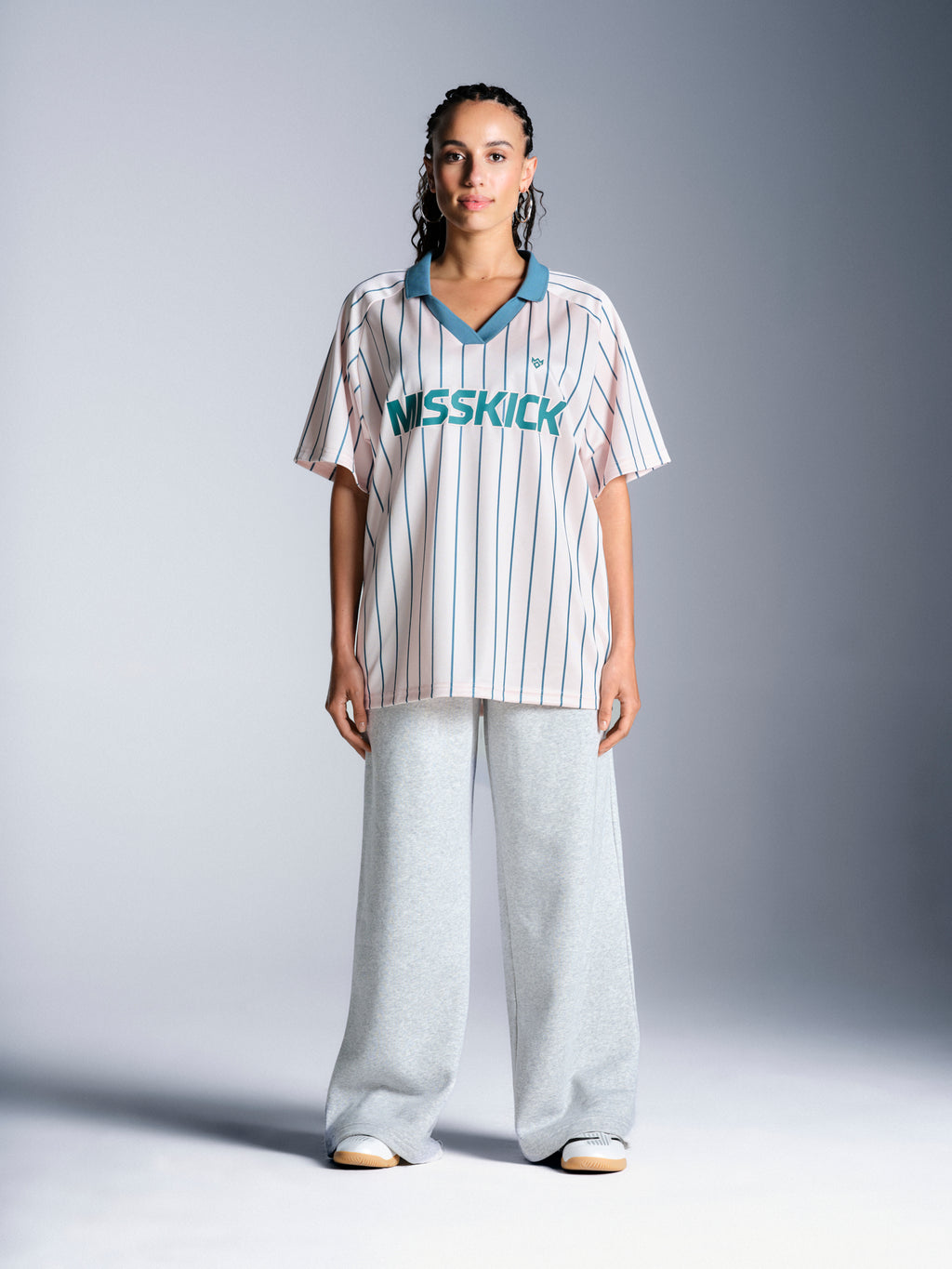 Chandi Football Jersey - Light Pink
