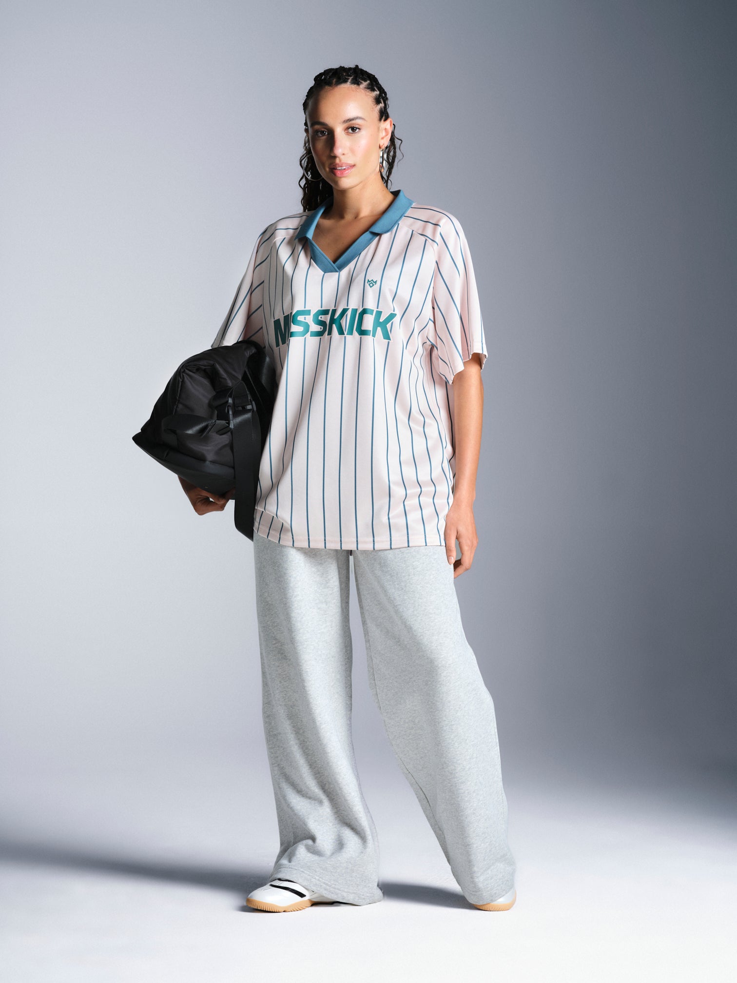 Chandi Football Jersey - Light Pink
