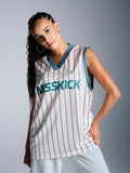 Jada Football Vest - Light Pink
