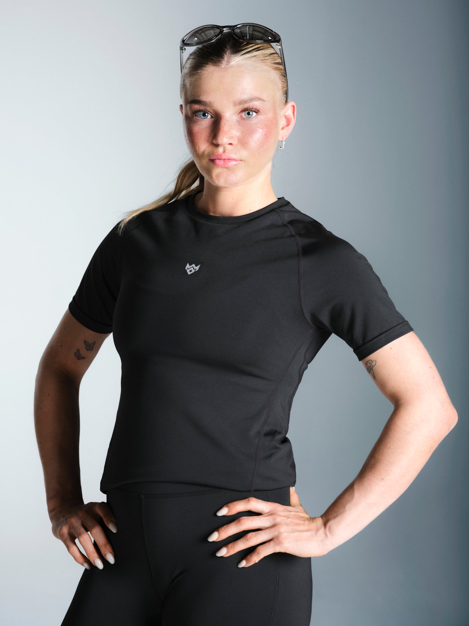 Partita Base layer T-Shirt - Black