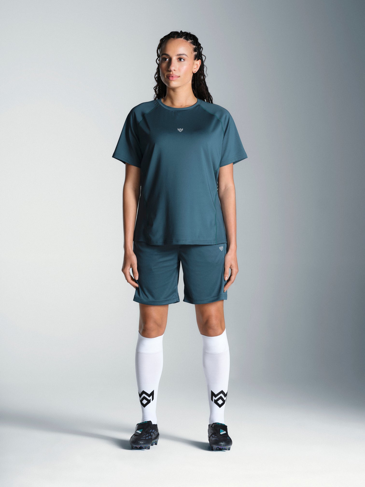 Portiere Short (Longer Length) - Teal