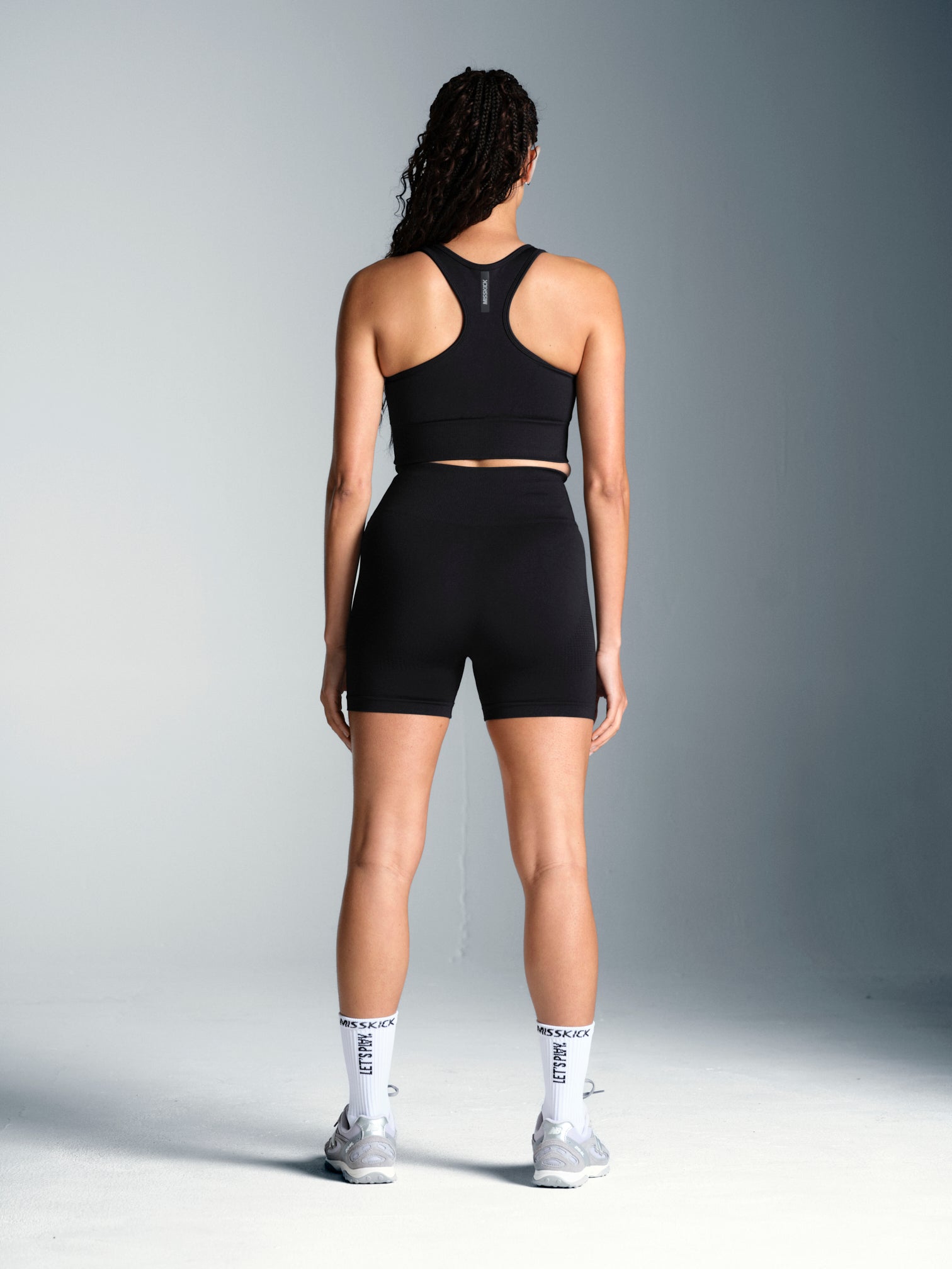 Rete Seamless Booty Short - Black