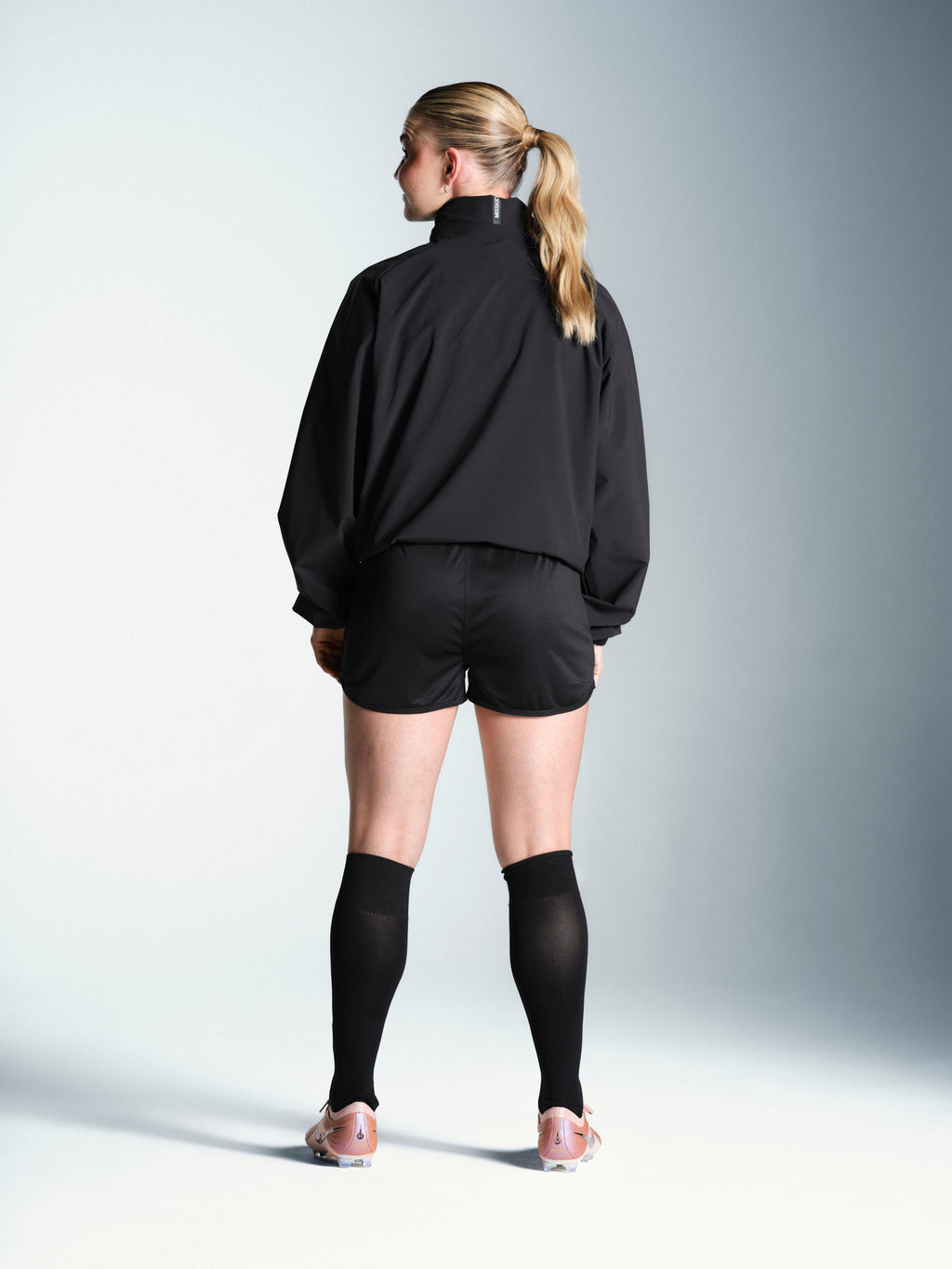 Misskick Tifoso wind breaker black full body back