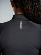 Misskick vittoria seamless full zip jacket black logo back