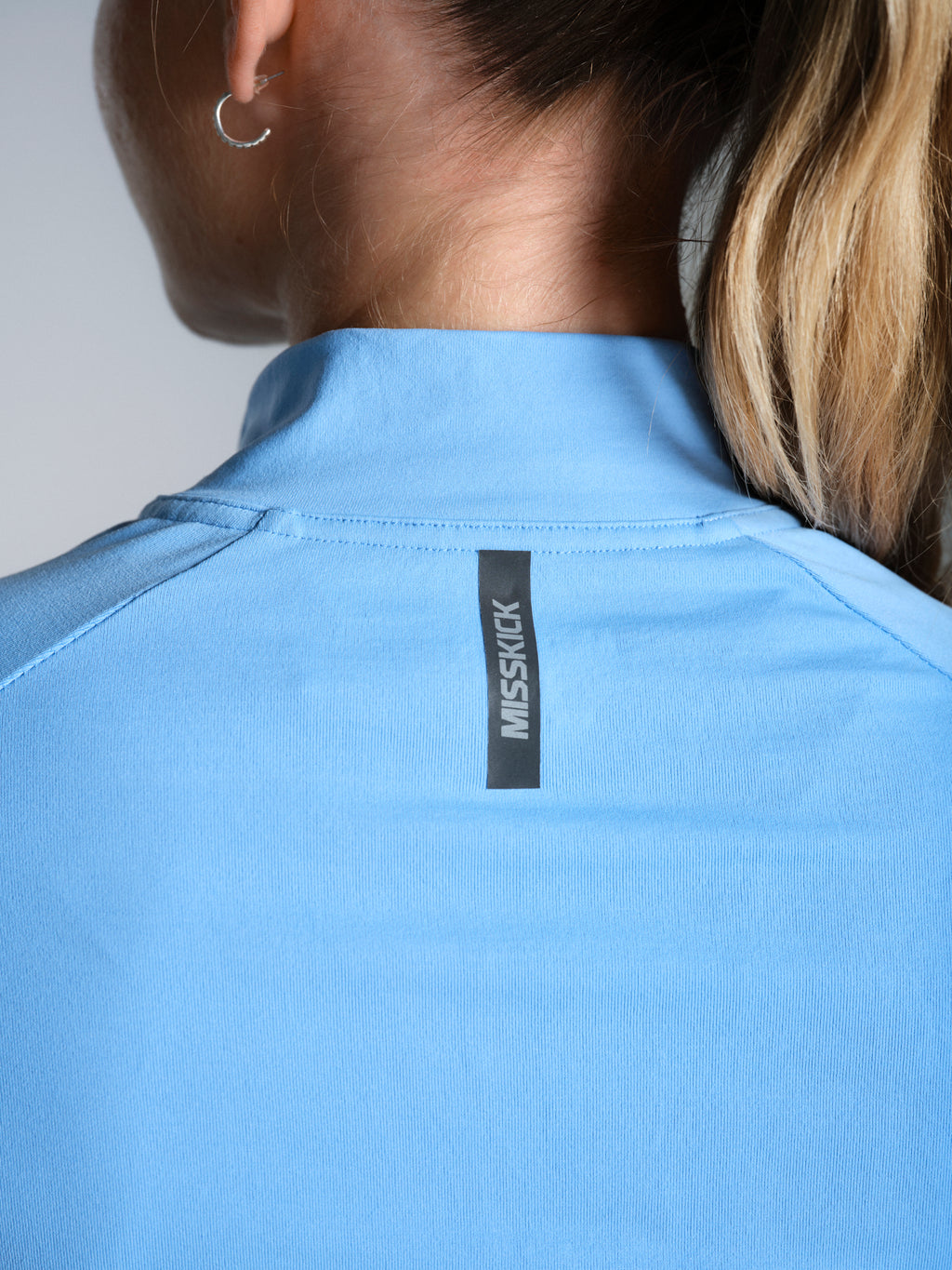 Misskick vittoria seamless full zip jacket blue back logo