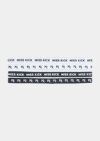 Jayne 4 pack Headbands Black/White