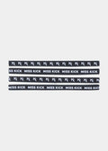 Jayne 4 pack Headbands Black