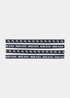 Jayne 4 pack Headbands Black