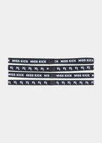 Jayne 4 pack Headbands Black
