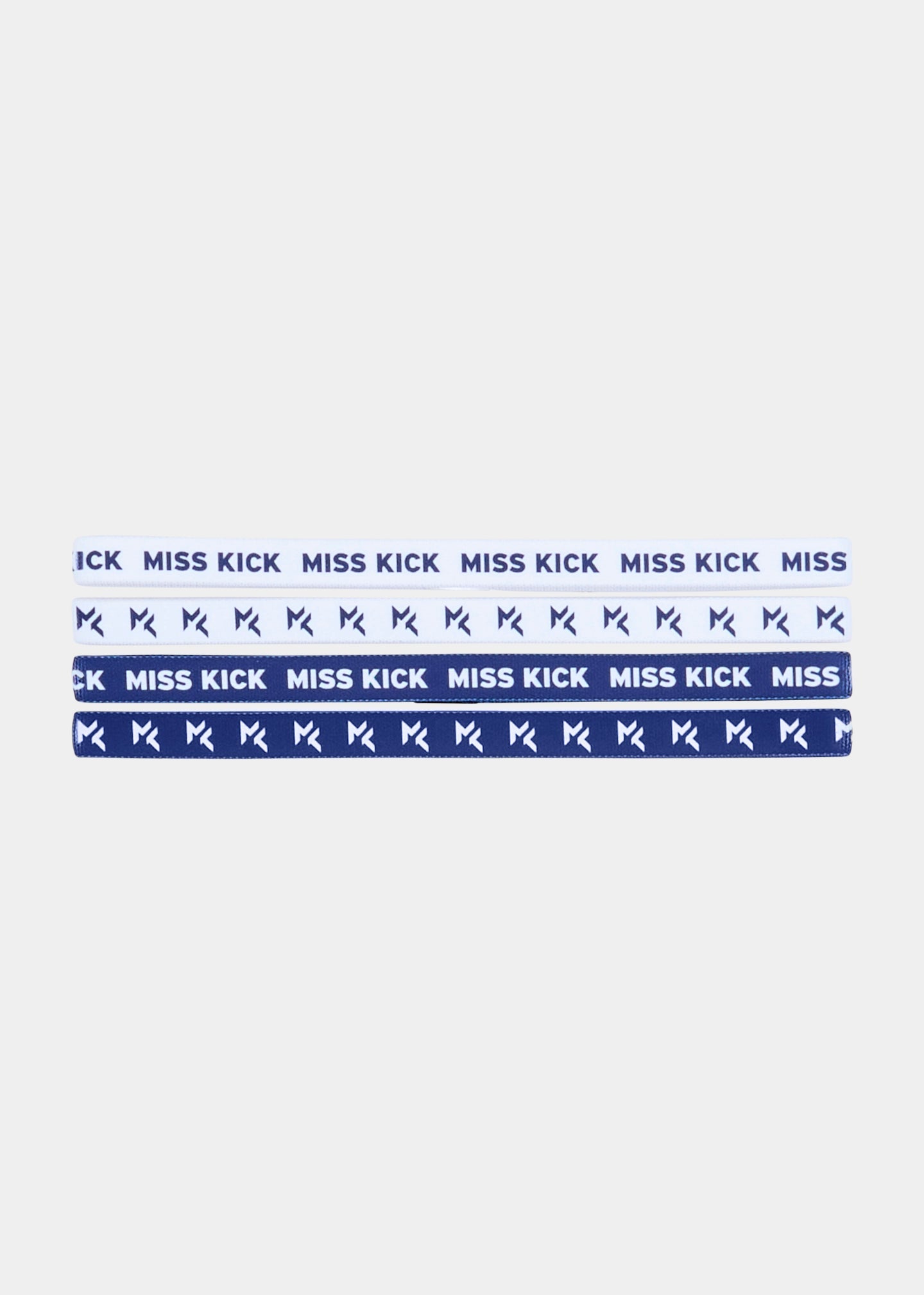 🎁 Jayne 4 pack Headbands Dark Blue/White (100% off)