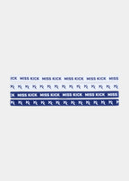 Jayne 4 pack Headbands Dark Blue/White