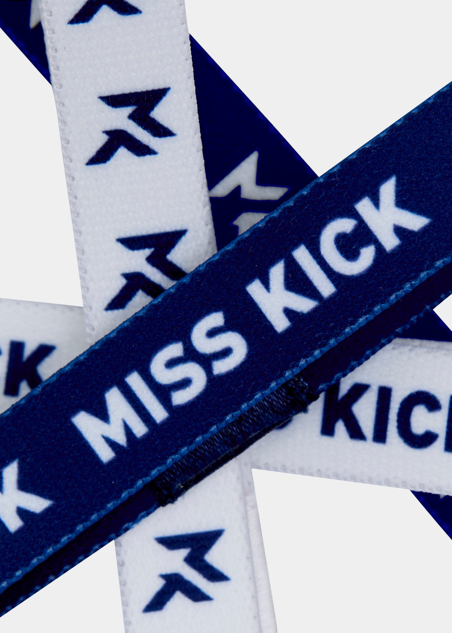 Jayne 4 pack Headbands Dark Blue/White